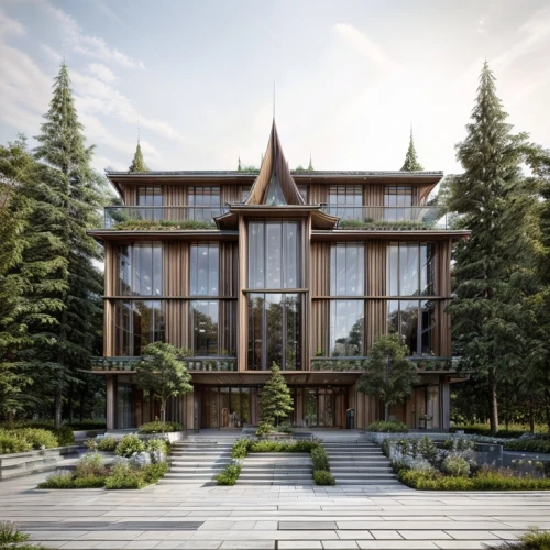timber house,eco hotel,eco-construction,wooden facade,house in the forest,chinese architecture,wooden house,wooden construction,archidaily,asian architecture,spruce forest,kirrarchitecture,canada cad,hahnenfu greenhouse,garden elevation,modern architecture,school design,rwanda,wood structure,cubic house,Architecture,Large Public Buildings,Nordic,Nordic Organic Modernism