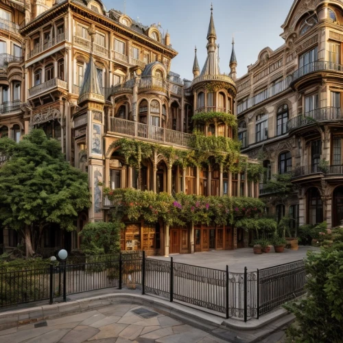 casa fuster hotel,barcelona,hotel w barcelona,the boulevard arjaan,paris balcony,monaco,french building,seville,monte carlo,gaudí,beautiful buildings,passeig de gracia,alcazar of seville,castelul peles,art nouveau,malaga,classical architecture,riad,gothic architecture,paris,Architecture,Villa Residence,European Traditional,Catalan Modernisme