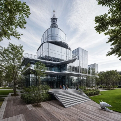 glass facade,hongdan center,glass building,corporate headquarters,soochow university,new city hall,office building,biotechnology research institute,office buildings,glass facades,modern office,business centre,company headquarters,home of apple,business school,kirrarchitecture,toronto city hall,new building,supreme administrative court,archidaily,Architecture,Industrial Building,Modern,Innovative Technology 2