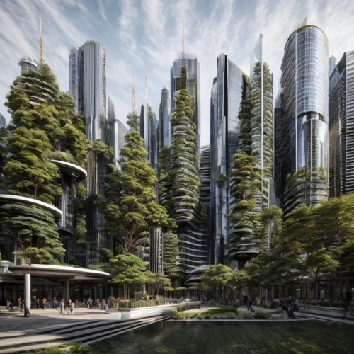 barangaroo,futuristic architecture,são paulo,singapore,urban design,urban towers,jakarta,futuristic landscape,kuala lumpur,tianjin,nanjing,dubai marina,costanera center,sky space concept,shanghai,kirrarchitecture,skyscraper town,chongqing,mexico city,abu dhabi,Architecture,Villa Residence,Futurism,Futuristic 11