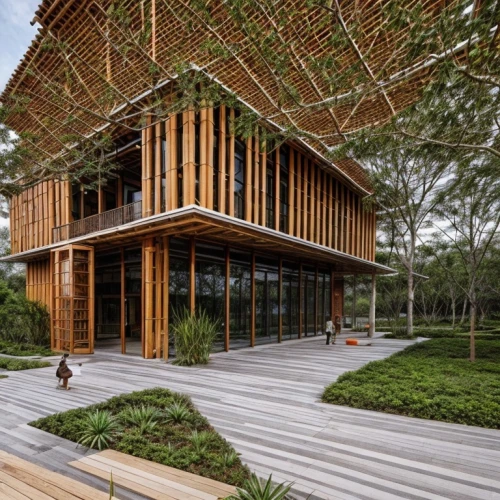 timber house,eco hotel,eco-construction,wooden house,asian architecture,bamboo plants,bamboo forest,stilt house,wooden construction,cubic house,house in the forest,archidaily,wood structure,tropical house,cube house,outdoor structure,wooden decking,cube stilt houses,valdivian temperate rain forest,dunes house,Architecture,Industrial Building,African Tradition,Burkina Faso