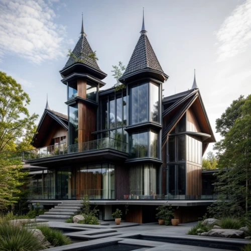 timber house,wooden church,modern architecture,wooden house,house in the forest,asian architecture,architectural style,fairy tale castle,cubic house,jewelry（architecture）,victorian house,fairytale castle,beautiful buildings,kirrarchitecture,modern house,beautiful home,frame house,gothic architecture,architecture,half-timbered,Architecture,Commercial Building,Masterpiece,Elemental Modernism