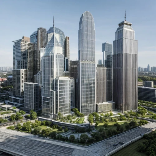 ekaterinburg,tianjin,moscow city,hudson yards,warsaw,zhengzhou,pudong,shenyang,nanjing,costanera center,frankfurt,financial district,shanghai,skyscapers,under the moscow city,urban towers,skyscrapers,business district,city buildings,office buildings,Architecture,Skyscrapers,Modern,None