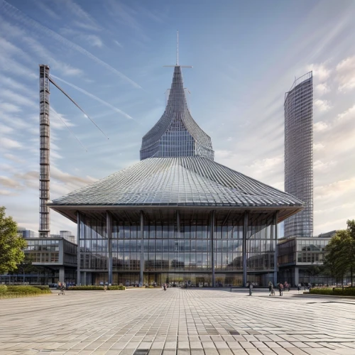 the palace of culture,the european parliament in strasbourg,autostadt wolfsburg,bundestag,parliament of europe,toronto city hall,messeturm,tempodrom,santiago calatrava,berlin philharmonic orchestra,reichstag,eu parliament,hongdan center,archidaily,kirrarchitecture,christ chapel,milano,leipzig,european parliament,katowice,Architecture,Large Public Buildings,Modern,Industrial Modernism