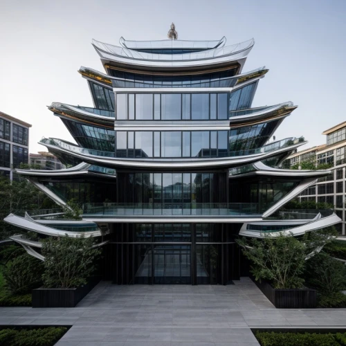 chinese architecture,futuristic architecture,asian architecture,suzhou,modern architecture,japanese architecture,residential tower,zhengzhou,tianjin,jewelry（architecture）,kirrarchitecture,shenzhen vocational college,hongdan center,arhitecture,glass facade,multi-storey,danyang eight scenic,architecture,archidaily,glass building,Architecture,Commercial Residential,Futurism,Organic Futurism