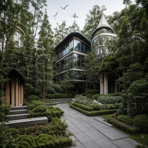 house in the forest,landscape designers sydney,the garden society of gothenburg,greenforest,luxury property,garden elevation,landscape design sydney,garden of plants,conservatory,beautiful home,luxury home,bendemeer estates,eco hotel,asian architecture,chinese architecture,residential,timber house,mansion,summer house,modern architecture,Architecture,Commercial Residential,Modern,Organic Modernism 1