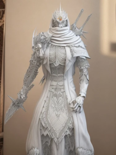 knight armor,white rose snow queen,3d figure,paladin,allies sculpture,ice queen,figure of justice,the snow queen,garuda,suit of the snow maiden,raven sculpture,vax figure,game figure,undead warlock,knight,mezzelune,3d model,sterntaler,drg,winterblueher,Common,Common,Natural