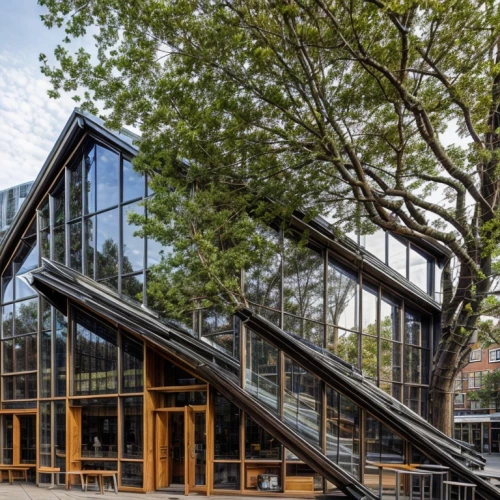 timber house,structural glass,glass facade,christ chapel,frame house,metal cladding,wooden church,archidaily,forest chapel,cubic house,palo alto,glass building,wood structure,eco-construction,metal roof,wooden beams,school design,wooden construction,public library,modern architecture,Architecture,Commercial Building,European Traditional,Amsterdam School