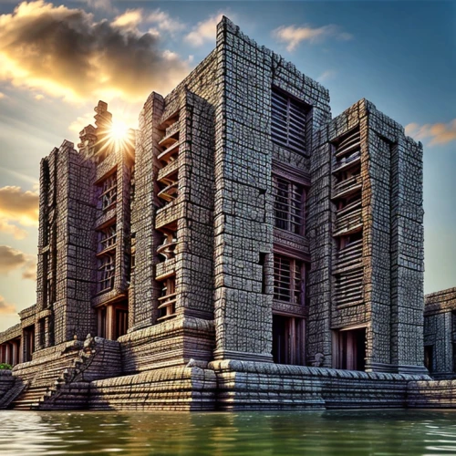 egyptian temple,angkor,angkor wat temples,cambodia,karnak,asian architecture,bangladesh,artemis temple,sea shore temple,qasr azraq,hindu temple,maya civilization,atlantis,chinese architecture,bangladeshi taka,stone palace,brutalist architecture,temple fade,srilanka,chandigarh,Architecture,General,Southeast Asian Tradition,Cambodian Style