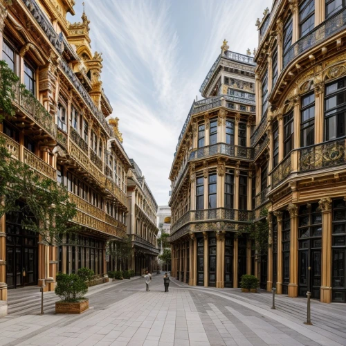 passeig de gracia,the boulevard arjaan,seville,barcelona,casa fuster hotel,malaga,paris shops,hotel w barcelona,monaco,bordeaux,valencia,marseille,beautiful buildings,lyon,bucharest,cuisine of madrid,paris,toulouse,milan,tree-lined avenue,Architecture,Industrial Building,Eastern European Tradition,Ukrainian Baroque