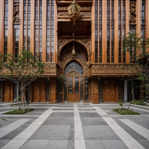 soochow university,asian architecture,iranian architecture,chinese architecture,emirates palace hotel,court of law,court of justice,al nahyan grand mosque,university al-azhar,king abdullah i mosque,persian architecture,shenzhen vocational college,qasr al watan,symmetrical,supreme administrative court,tianjin,hall of supreme harmony,largest hotel in dubai,wooden facade,dragon palace hotel,Architecture,Industrial Building,Southeast Asian Tradition,Balinese Style