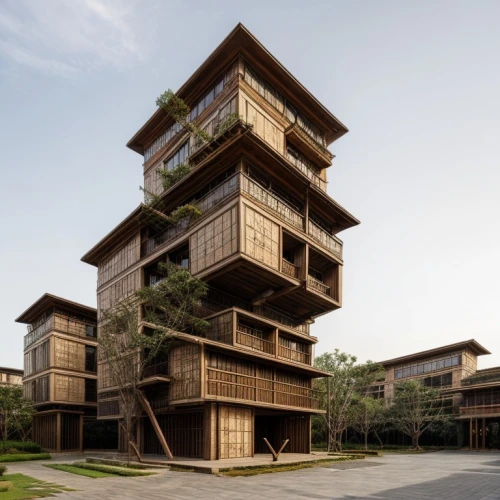 japanese architecture,timber house,residential tower,asian architecture,chinese architecture,cubic house,wooden facade,houston texas apartment complex,cube stilt houses,stilt house,wooden construction,tree house hotel,apartment complex,multi-story structure,wooden house,stilt houses,apartment building,tree house,animal tower,modern architecture,Architecture,Commercial Residential,African Tradition,West African Granary