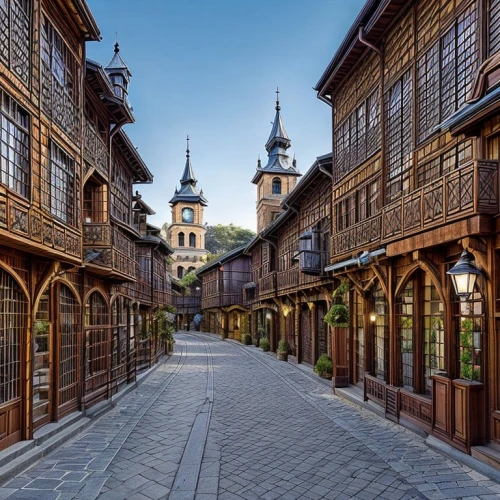 half-timbered houses,medieval town,medieval street,half-timbered,wooden houses,medieval architecture,half-timbered house,half timbered,bucovina,bacharach,zermatt,sinaia,escher village,old town,old quarter,historic old town,old city,knight village,spa town,wernigerode,Architecture,General,Eastern European Tradition,Romanian Eclectic