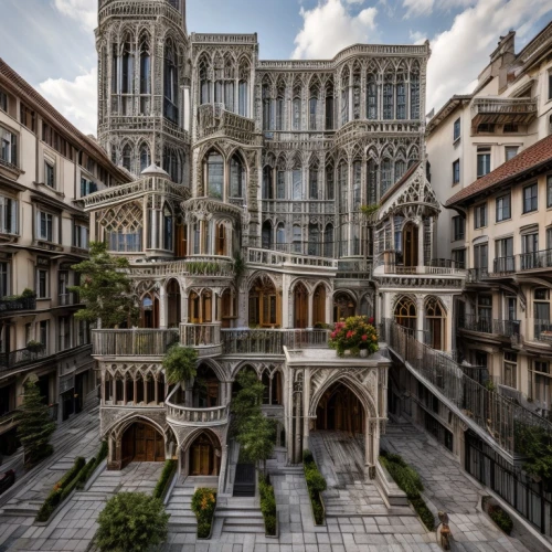 medieval architecture,lyon,duomo,reims,gothic architecture,notre-dame,elphi,sagrada familia,vienne,beautiful buildings,french building,rouen,gaudí,south france,notredame de paris,notre dame,marble palace,amiens,duomo square,the cathedral,Architecture,Villa Residence,European Traditional,Lombard Gothic
