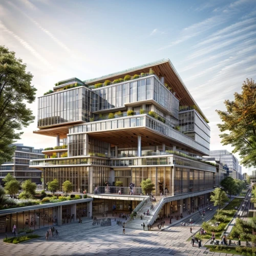 autostadt wolfsburg,eco-construction,barangaroo,eco hotel,espoo,multistoreyed,modern architecture,kirrarchitecture,modern building,mixed-use,new building,åkirkeby,appartment building,archidaily,solar cell base,oakville,school design,3d rendering,aschaffenburger,biotechnology research institute,Architecture,Large Public Buildings,European Traditional,Dudok Style