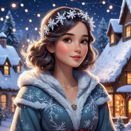 the snow queen,christmas snowy background,elsa,winter background,snowflake background,winterblueher,snow white,suit of the snow maiden,white rose snow queen,christmas angel,fantasy portrait,winter dress,christmas woman,fairy tale character,snow scene,fairy tale icons,christmas wallpaper,christmas icons,cg artwork,christmas girl,Illustration,Retro,Retro 04