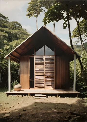 wooden hut,timber house,wooden house,3d rendering,house in the forest,stilt house,render,tropical house,wooden mockup,small cabin,wooden sauna,summer house,mid century house,archidaily,garden shed,huts,holiday home,inverted cottage,lodge,shed
