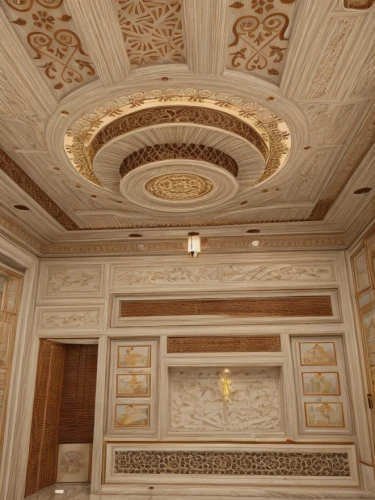 stucco ceiling,ceiling construction,ceiling,ceiling fixture,the ceiling,interior decoration,interior decor,ceiling ventilation,ceiling lighting,ceiling light,hall roof,box ceiling,royal interior,build by mirza golam pir,patterned wood decoration,vaulted ceiling,ballroom,ornate room,gold ornaments,jain temple,Architecture,Villa Residence,Modern,None