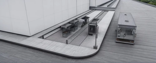 metro escalator,folding roof,moveable bridge,automotive luggage rack,sky train,luggage rack,multi storey car park,escalator,roof panels,flat roof,funicular,roof plate,gutter pipe,parking system,rain gutter,ventilation grille,elevated railway,maglev,moving walkway,sliding door,Architecture,Commercial Residential,Modern,Bauhaus