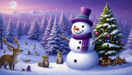 christmas snowy background,christmas snowman,christmasbackground,winter background,christmas banner,snowman,snowmen,snowflake background,christmas background,snow scene,winter animals,snow man,snowman marshmallow,christmas wallpaper,christmas motif,christmas animals,christmas landscape,knitted christmas background,christmas snow,olaf,Illustration,Realistic Fantasy,Realistic Fantasy 18