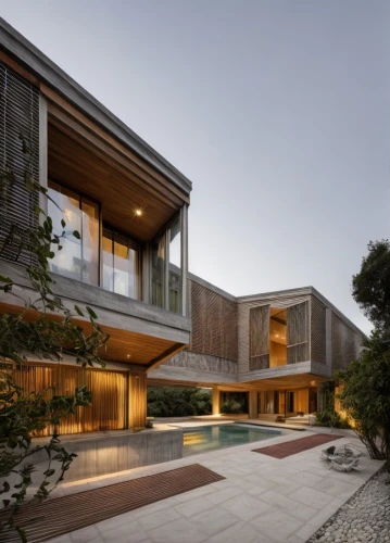 modern house,modern architecture,dunes house,residential house,timber house,cube house,contemporary,residential,archidaily,two story house,luxury home,ruhl house,luxury property,beautiful home,large home,cubic house,exposed concrete,brick house,glass facade,flock house,Architecture,Villa Residence,Masterpiece,Elemental Modernism