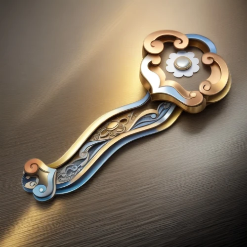 violin key,door key,house key,bottle opener,steampunk gears,door knocker,skeleton key,brass tea strainer,escutcheon,bicycle lock key,door handle,plumbing fixture,house keys,bookmark with flowers,bicycle chain,brooch,connecting rod,musical instrument accessory,copper utensils,metal embossing,Common,Common,Natural