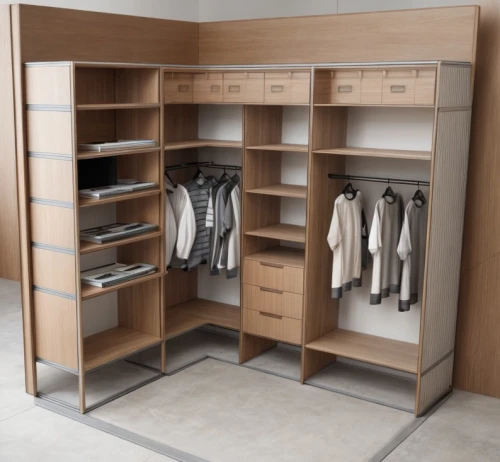 walk-in closet,storage cabinet,cabinetry,wardrobe,cupboard,cabinets,metal cabinet,closet,shelving,shoe cabinet,garment racks,pantry,armoire,drawers,kitchen cabinet,search interior solutions,room divider,compartments,bookcase,cabinet,Product Design,Furniture Design,Modern,Rustic Scandi