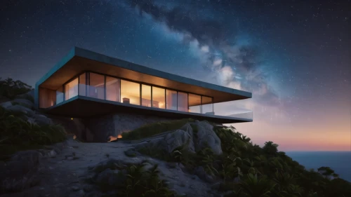 cubic house,sky space concept,sky apartment,dunes house,cube house,house in mountains,modern architecture,house in the mountains,the cabin in the mountains,futuristic architecture,cube stilt houses,modern house,3d rendering,ocean view,observation deck,mirror house,uluwatu,inverted cottage,luxury real estate,the observation deck