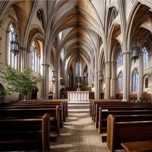 sanctuary,interior view,christ chapel,the interior,pews,all saints,pipe organ,gothic church,gothic architecture,the interior of the,holy place,interior,vaulted ceiling,churches,washington national cathedral,collegiate basilica,holy places,st mary's cathedral,church religion,north churches,Commercial Space,Working Space,None