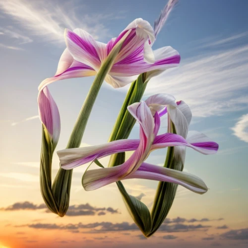 flowers png,flower in sunset,easter lilies,flower background,tuberose,lily flower,stargazer lily,crinum,lilium candidum,tulip background,lilies of the valley,grass lily,lilies,flower illustrative,beautiful flower,madonna lily,spider flower,grape-grass lily,hymenocallis,guernsey lily,Realistic,Flower,Gladiolus