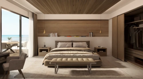 modern room,room divider,3d rendering,bedroom,guest room,interior modern design,wood and beach,dunes house,sleeping room,render,contemporary decor,livingroom,modern decor,canopy bed,home interior,guestroom,beach house,cabana,inverted cottage,beach furniture