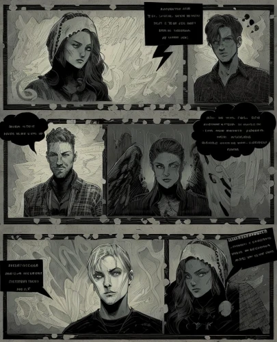 widow's tears,vampires,comic speech bubbles,nightshade family,witcher,assassins,comic style,eternal snow,musketeers,guardians of the galaxy,sparrows family,comic frame,panels,comic characters,the avengers,mafia,norse,the dawn family,cullen skink,mulberry family,Art sketch,Art sketch,Comic