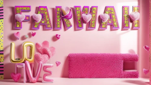 animal film,whimsical animals,farm animals,femal,pink background,3d fantasy,kawaii animals,3d background,cinema 4d,animalia,party banner,pink family,animal lane,pink flamingo,3d render,carnival tent,decorative letters,valentine's day décor,fondant,pink flamingos,Realistic,Fashion,Playful And Whimsical