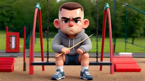 strongman,animated cartoon,fitness coach,empty swing,strength training,character animation,dumbell,dumbbell,recess,squat position,syndrome,weightlifter,barbell,cute cartoon character,angry man,seesaw,street workout,weight lifter,personal trainer,exercising