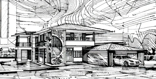 house drawing,cubic house,wireframe graphics,wireframe,houses clipart,camera illustration,japanese architecture,mobile home,architect plan,cube house,small house,architect,smart house,residential house,house trailer,house shape,camera drawing,kirrarchitecture,houseboat,mono-line line art,Design Sketch,Design Sketch,None