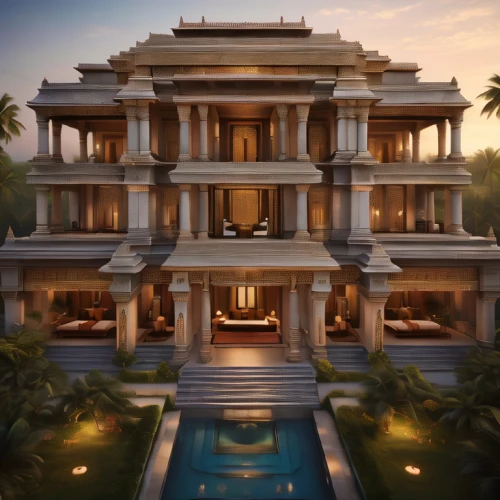luxury property,luxury home,artemis temple,tropical house,mansion,asian architecture,bali,holiday villa,luxury real estate,marble palace,cambodia,luxury hotel,kerala,build by mirza golam pir,the palm,3d rendering,beautiful home,pool house,large home,egyptian temple