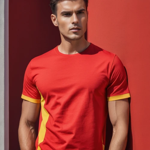 sportswear,long-sleeved t-shirt,active shirt,polo shirt,polo shirts,maillot,sports jersey,cycle polo,red yellow,male model,men's wear,bicycle jersey,premium shirt,sports uniform,red tunic,bicycle clothing,handball player,t-shirt,decathlon,cool remeras,Photography,General,Natural