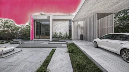 driveway,modern house,landscape design sydney,luxury property,garage door,dunes house,underground garage,automotive exterior,folding roof,landscape designers sydney,garden design sydney,exterior decoration,residential house,bmw 7 series,contemporary,private house,modern architecture,luxury real estate,3d rendering,the threshold of the house