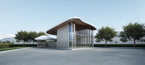 archidaily,school design,folding roof,prefabricated buildings,timber house,render,cubic house,3d rendering,residential house,frame house,inverted cottage,modern house,sewage treatment plant,modern architecture,metal roof,ski facility,eco-construction,pilgrimage chapel,cooling house,wooden house,Architecture,General,Modern,Mid-Century Modern