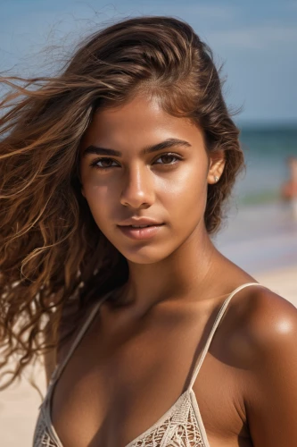 beach background,polynesian girl,girl on the dune,indian girl,beautiful young woman,surfer hair,moana,artificial hair integrations,female model,polynesian,indian,brazilianwoman,social,indian woman,pretty young woman,hula,young woman,portrait photography,female beauty,east indian,Photography,General,Natural