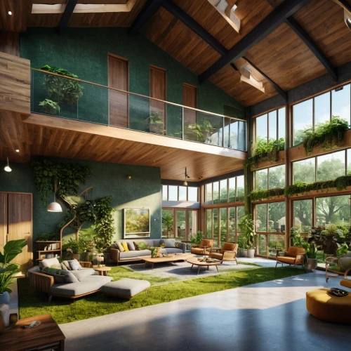 green living,beautiful home,loft,modern living room,tree house,eco-construction,living room,grass roof,interior modern design,roof landscape,house in the forest,eco hotel,crib,great room,luxury home interior,indoor,tree house hotel,modern house,smart home,mid century house,Photography,General,Natural