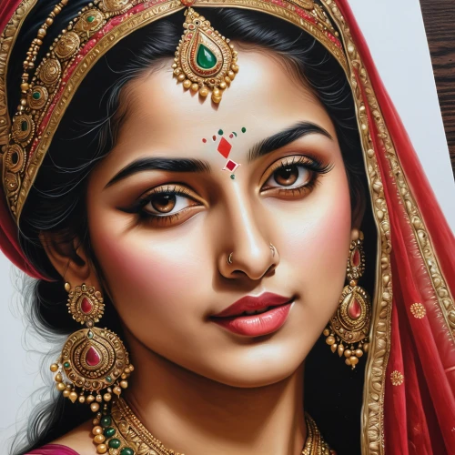 indian art,indian bride,radha,indian woman,east indian,indian girl,jaya,oil painting on canvas,indian girl boy,art painting,sari,tamil culture,hand painting,indian,oil painting,traditional,lakshmi,ethnic dancer,indian culture,colour pencils,Photography,General,Natural