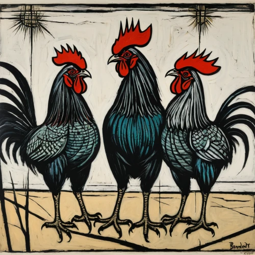 vintage rooster,david bates,roosters,winter chickens,chickens,laying hens,flock of chickens,portrait of a hen,cool woodblock images,landfowl,bantam,hens,rooster,folk art,poultry,pullet,cockerel,chicken yard,chicken farm,backyard chickens,Art,Artistic Painting,Artistic Painting 01