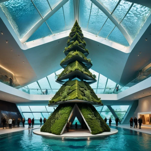 the christmas tree,christmas tree,christmas trees,canadian fir,the dubai mall entrance,evergreen trees,christmas landscape,glass pyramid,wondertree,christmas mock up,fir tree,aquarium decor,christmas tree with lights,christmas pine,acquarium,seasonal tree,fir tree ball,decorate christmas tree,evergreens,wooden christmas trees,Photography,Artistic Photography,Artistic Photography 01