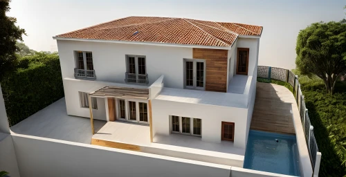 3d rendering,exterior decoration,holiday villa,house roof,model house,folding roof,villa,render,core renovation,pool house,roof tile,modern house,residential house,garden elevation,two story house,roof tiles,private house,bendemeer estates,frame house,stucco frame