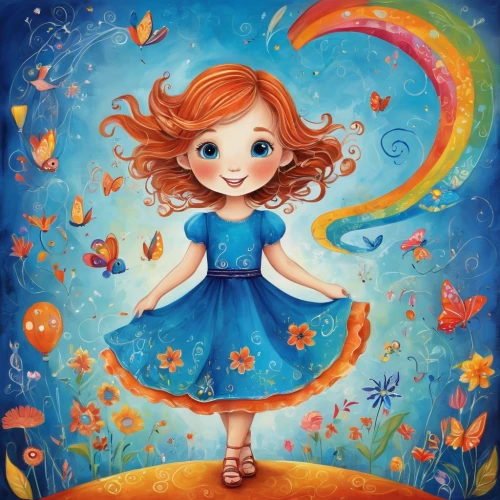 little girl fairy,little girl twirling,child fairy,little girl in wind,julia butterfly,fairy tale character,rosa 'the fairy,little girl with balloons,rosa ' the fairy,flower fairy,fairy galaxy,fairy,kids illustration,fairies aloft,children's fairy tale,orange butterfly,fairy world,garden fairy,children's background,flying girl,Illustration,Abstract Fantasy,Abstract Fantasy 13