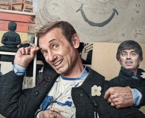 fool cage,lupin,il giglio,twelve,doctor who,hollyoaks,john-lennon-wall,ventriloquist,puppets,dr who,photobombing,the doctor,pointing at head,weeping angel,funny face,comedy and tragedy,fun photo,jorge,photomontage,man talking on the phone,Common,Common,Commercial