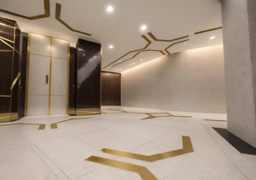 3d rendering,luxury bathroom,interior modern design,elevators,gold wall,hallway space,render,search interior solutions,luxury home interior,interior design,build by mirza golam pir,gold stucco frame,gold lacquer,crown render,hallway,interior decoration,modern decor,elevator,luxury hotel,lobby