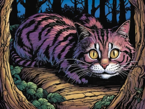 rusty-spotted cat,firestar,felidae,tiger cat,bengal cat,ocelot,feral cat,wild cat,american bobtail,bengal,a tiger,red cat,ocicat,red tabby,mowgli,chestnut tiger,feral,tabby cat,wildcat,schrödinger's cat,Illustration,American Style,American Style 04