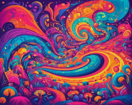 psychedelic art,coral swirl,swirls,colorful spiral,psychedelic,colorful foil background,rainbow waves,swirling,colorful background,swirl,background colorful,hippie fabric,polyp,paisley digital background,abstract multicolor,crayon background,heart swirls,abstract background,vibrant color,vibrant,Conceptual Art,Oil color,Oil Color 23